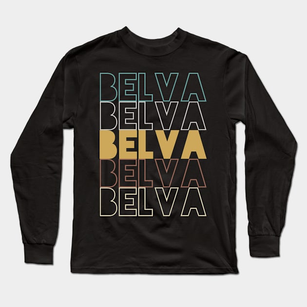 Belva Long Sleeve T-Shirt by Hank Hill